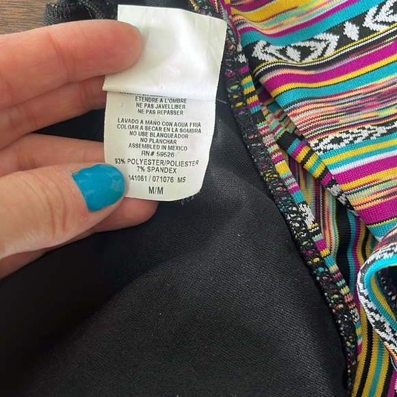 Lucky Brand Arabian Nights One Piece Swimsuit size medium - Picture 9 of 12